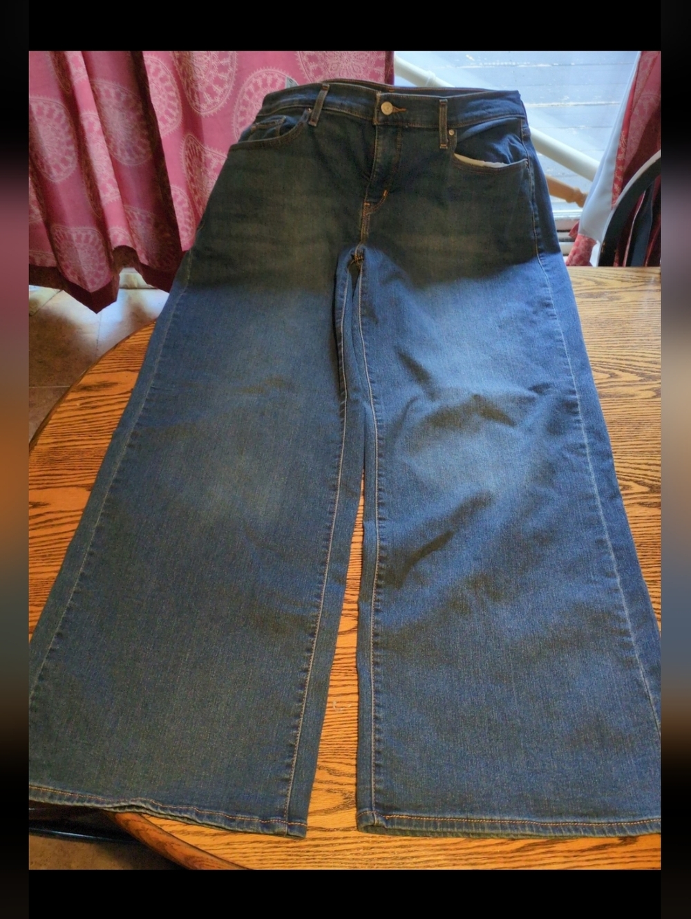 Levi Strauss Wide Leg Jeans Size 16w